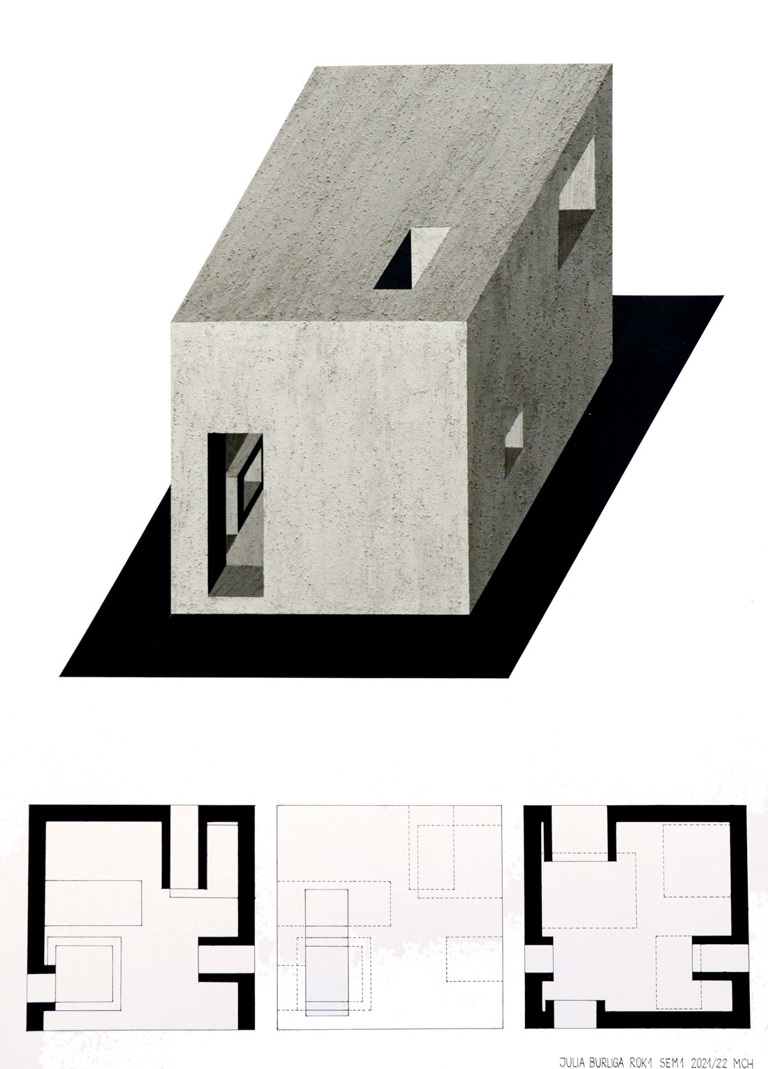 Makiety, szkice i projekty