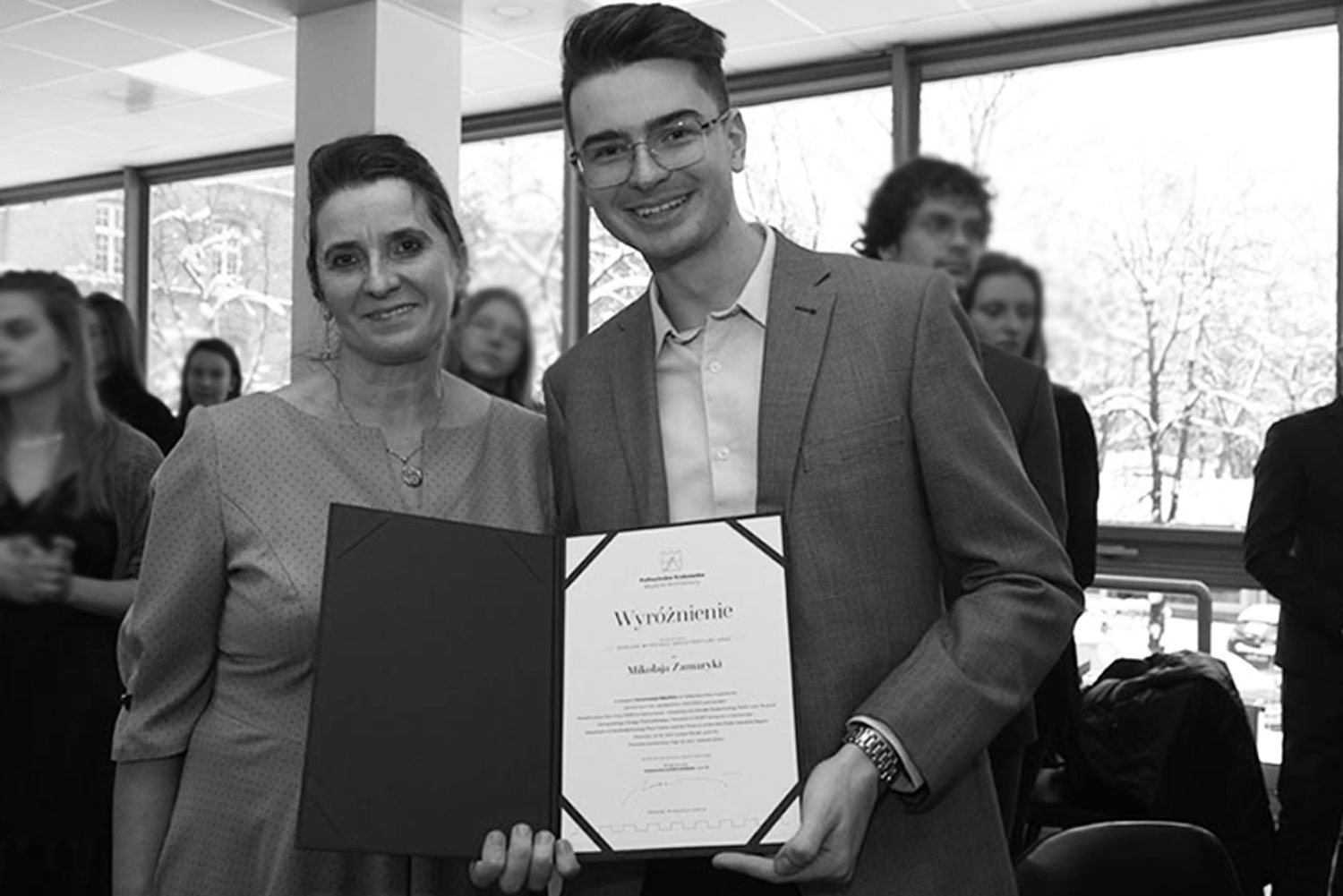 Laureaci najlepszego dyplomu WA PK