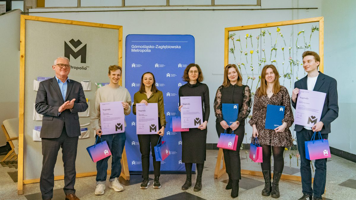 ABSOLWENCI WA PK NAGRODZENI W KONKURSIE DOTYCZĄCYM GÓRNOŚLOSKO-ZAGŁĘBIOWSKIEJ METROPOLII