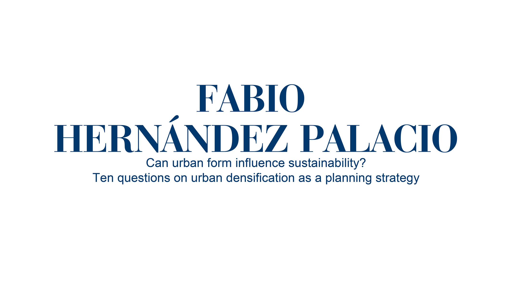 WYKŁAD PROFESORA WIZYTUJĄCEGO FABIO HERNANDEZ PALACIO