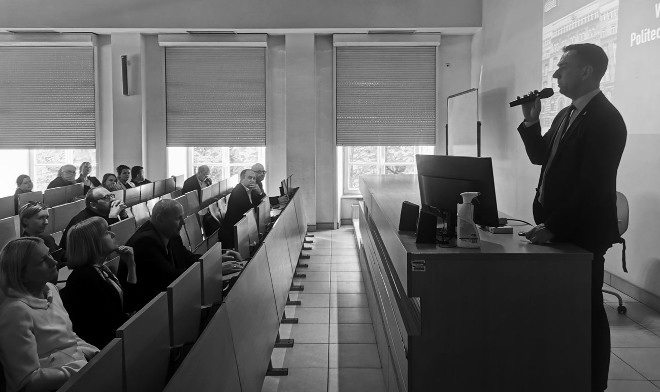 SPOTKANIE PRACOWNIKÓW WA PK Z KANDYDATEM NA REKTORA PK