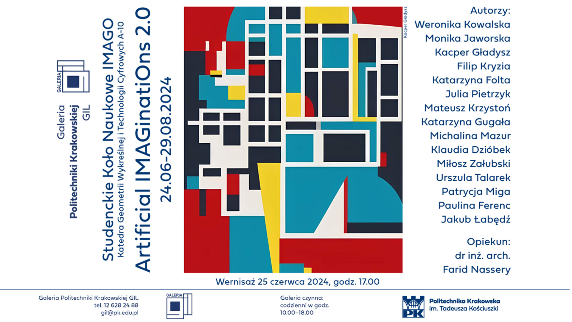 WERNISAŻ WYSTAWY ARTIFICIAL IMAGINATIONS 2.0