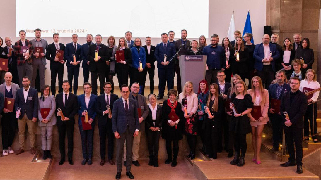 NAGRODY MINISTRA ROZWOJU I TECHNOLOGII ROZDANE