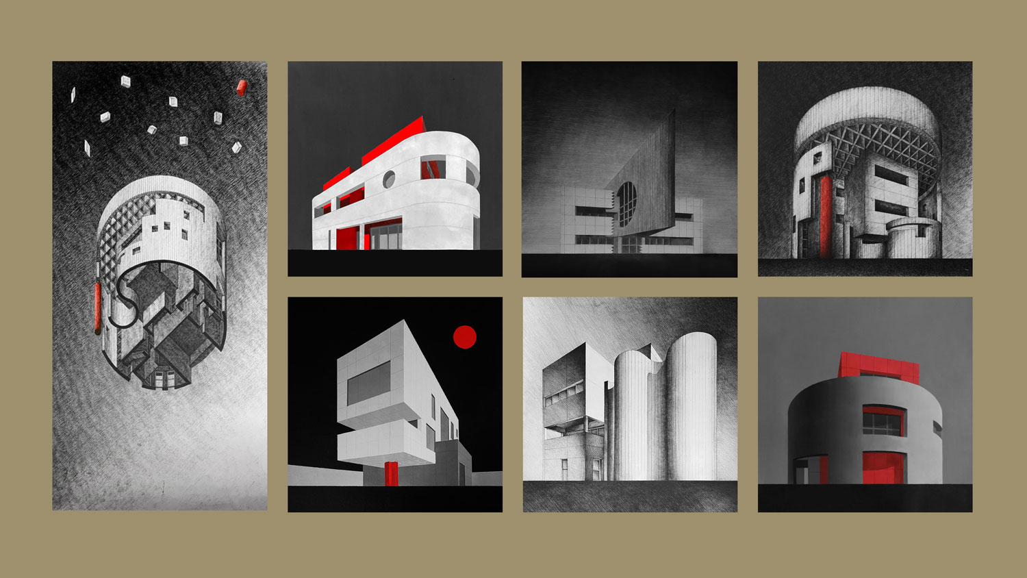 GRA BRYŁ – ARCHITEKTURA BETONOWA – OSIEDLE DOMÓW PROFESORÓW PK