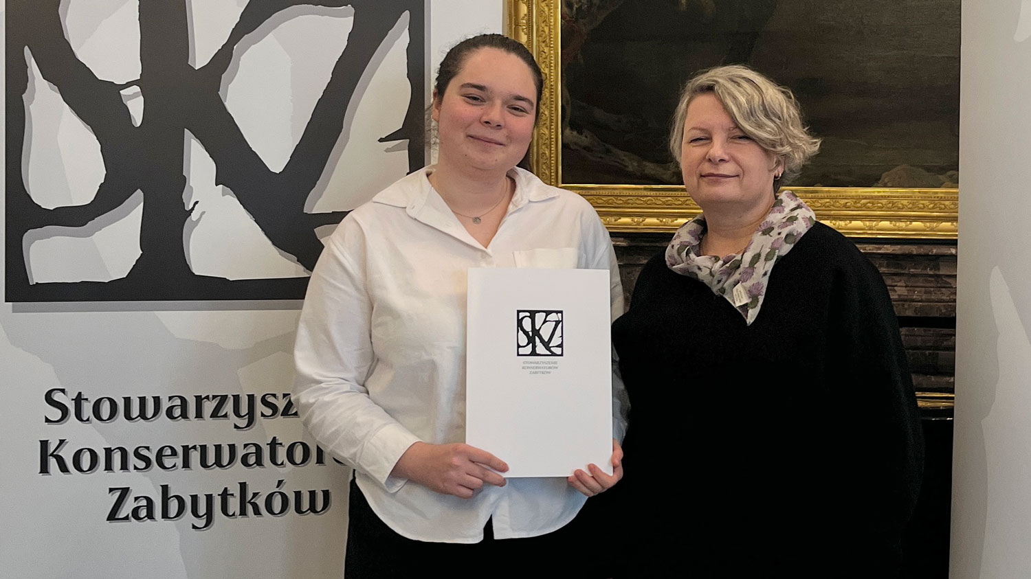 STUDENCI WA PK LAUREATAMI KONKURSU GENERALNEGO KONSERWATORA ZABYTKÓW I STOWARZYSZENIA KONSERWATORÓW ZABYTKÓW