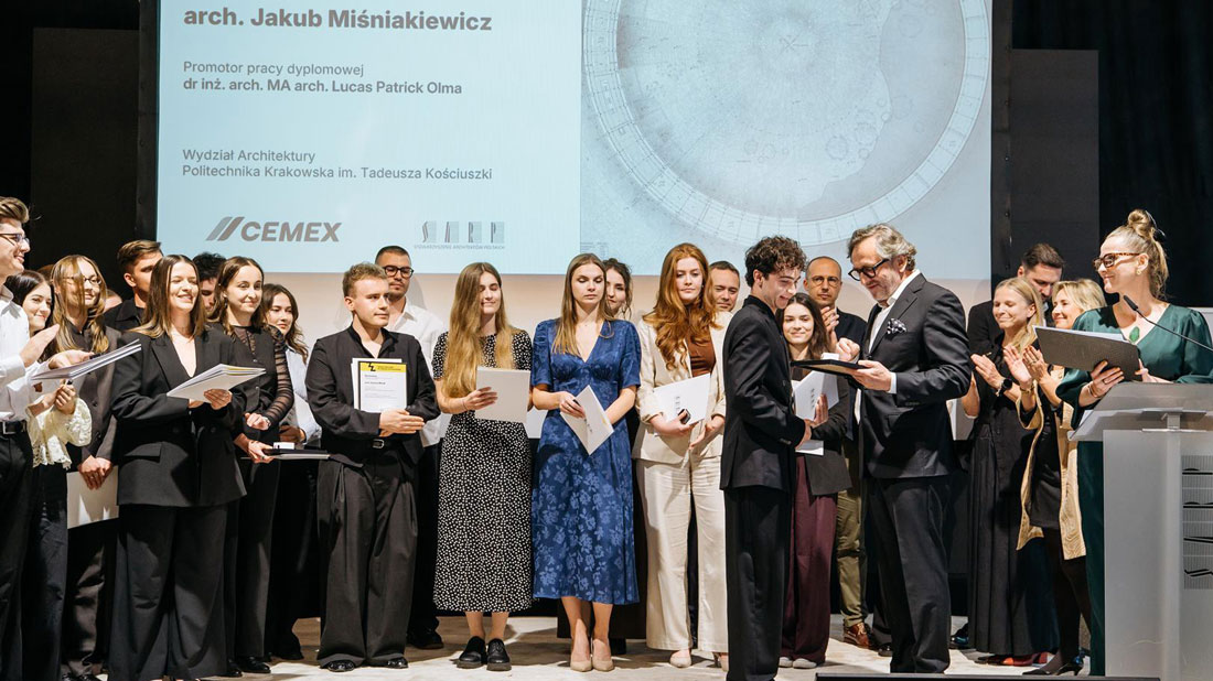 PRZYZNANO WYRÓŻENIA ABSOLWENTOM WA PK W KONKURS SARP „DYPLOM ROKU 2026”